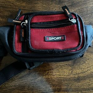 Sport red fully loaded Fanny pack